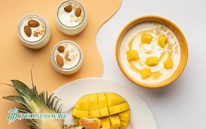 Cottage Cheese with Pineapple and Cashew